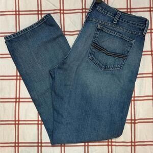 Ariat M2 Legacy Relaxed Fit Bootcut Denim Western Jeans Sz 36 X 34 EUC